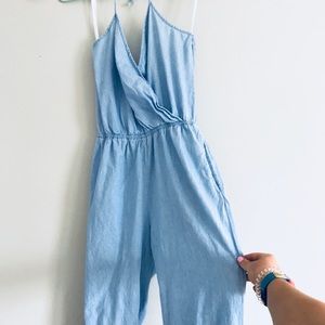 Denim jumpsuit